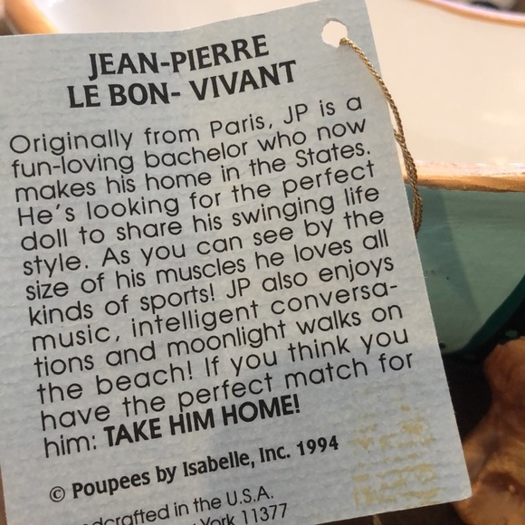 POUPEE MILLET DOLL by Isabelle - Picture 7 of 7